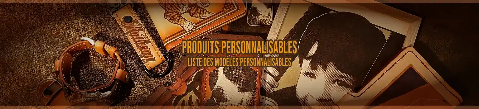 liste des produits personnalisables 