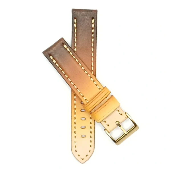 Bracelet montre classique cuir Crépuscule