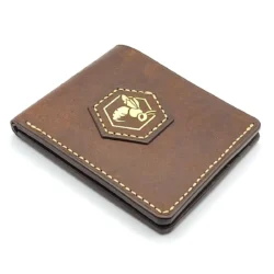 Portefeuille classique – Hexagon patch