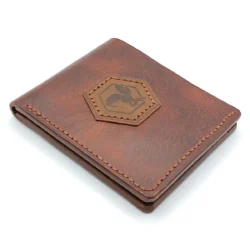 Portefeuille classique – Hexagon patch