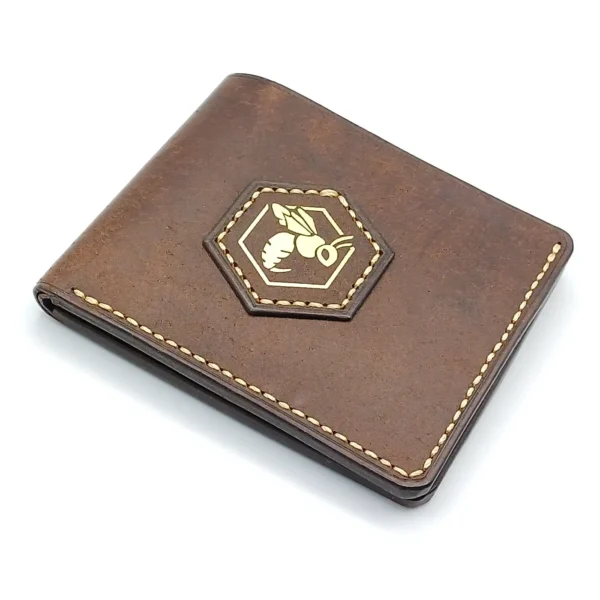 Portefeuille cuir Pueblo artisanal | Kalabron