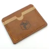 porte-cartes bicolore pueblo walnut