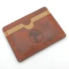 porte-cartes bicolore waxy tanne